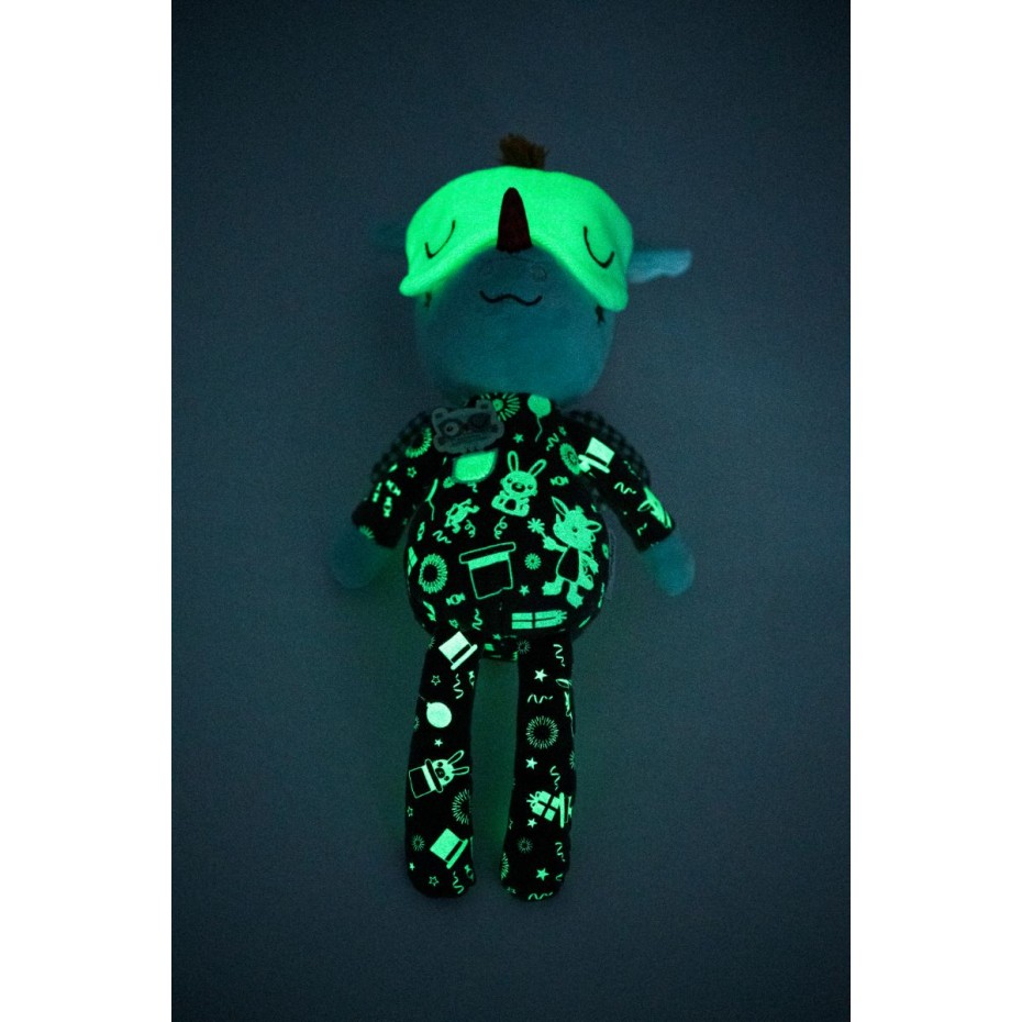 Lilliputiens Joe Amico della Notte peluche brilla al buio