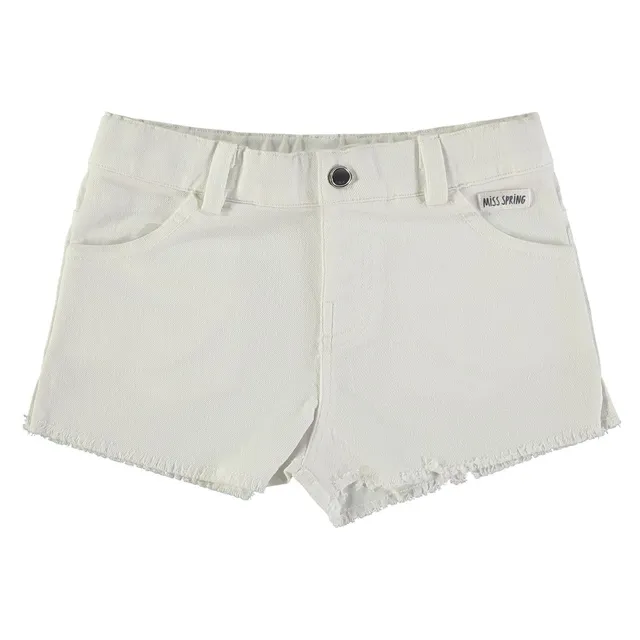 Wonderlife Denim 161474 shorts bimba denim bianco