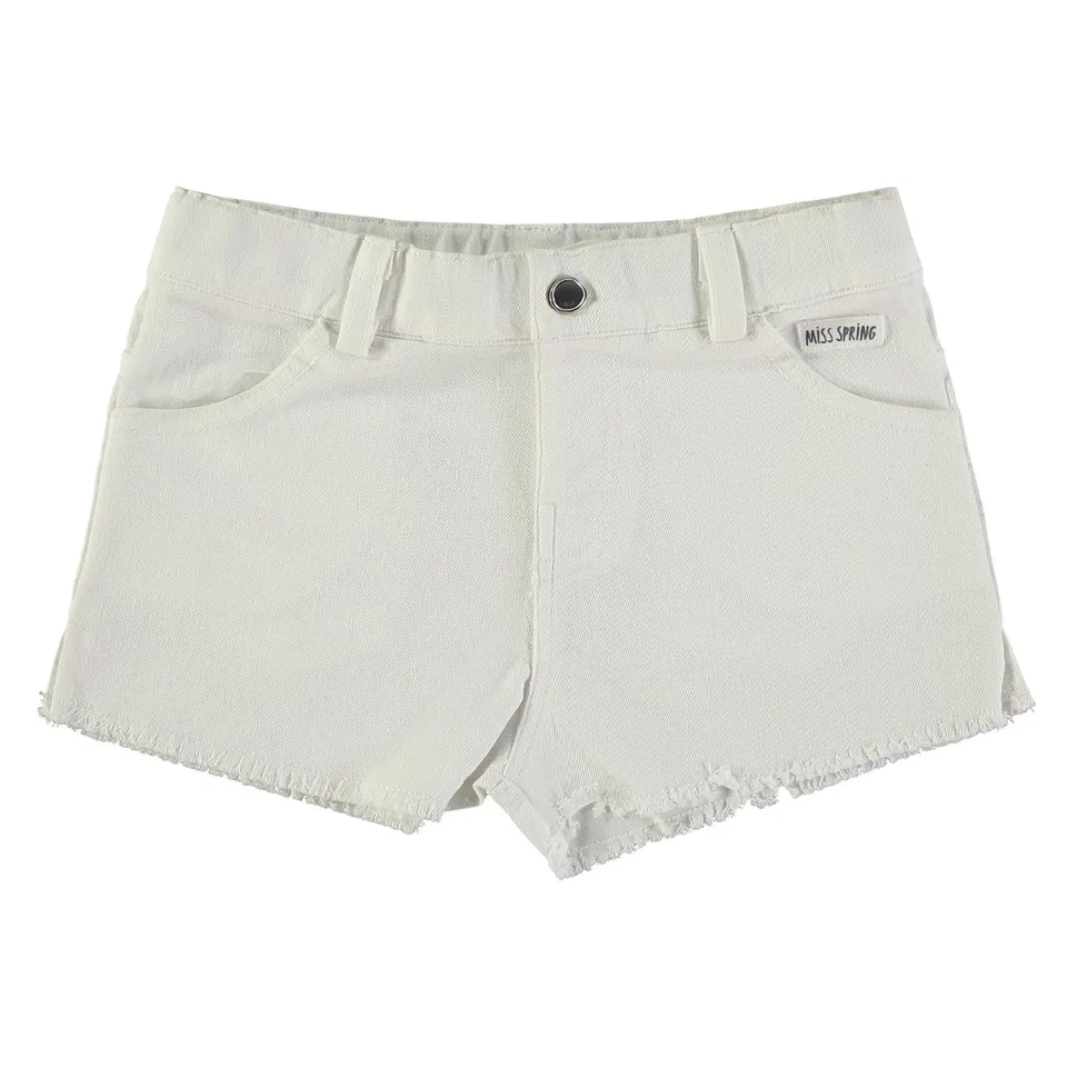 Wonderlife Denim 161474 shorts bimba denim bianco
