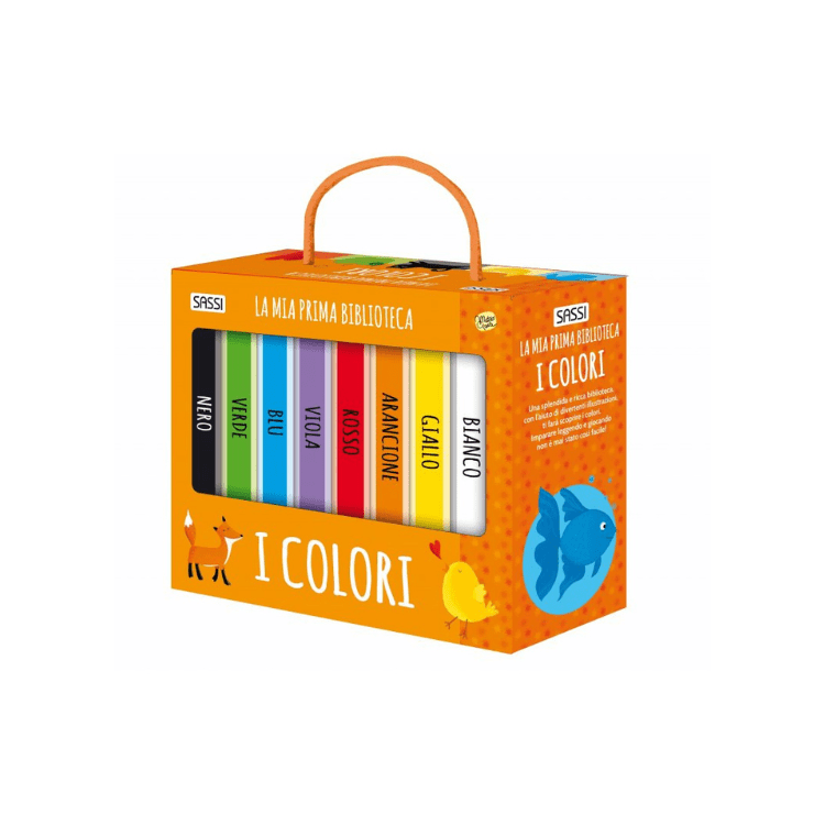 Sassi La mia Prima Biblioteca 8 libretti dai 2 anni