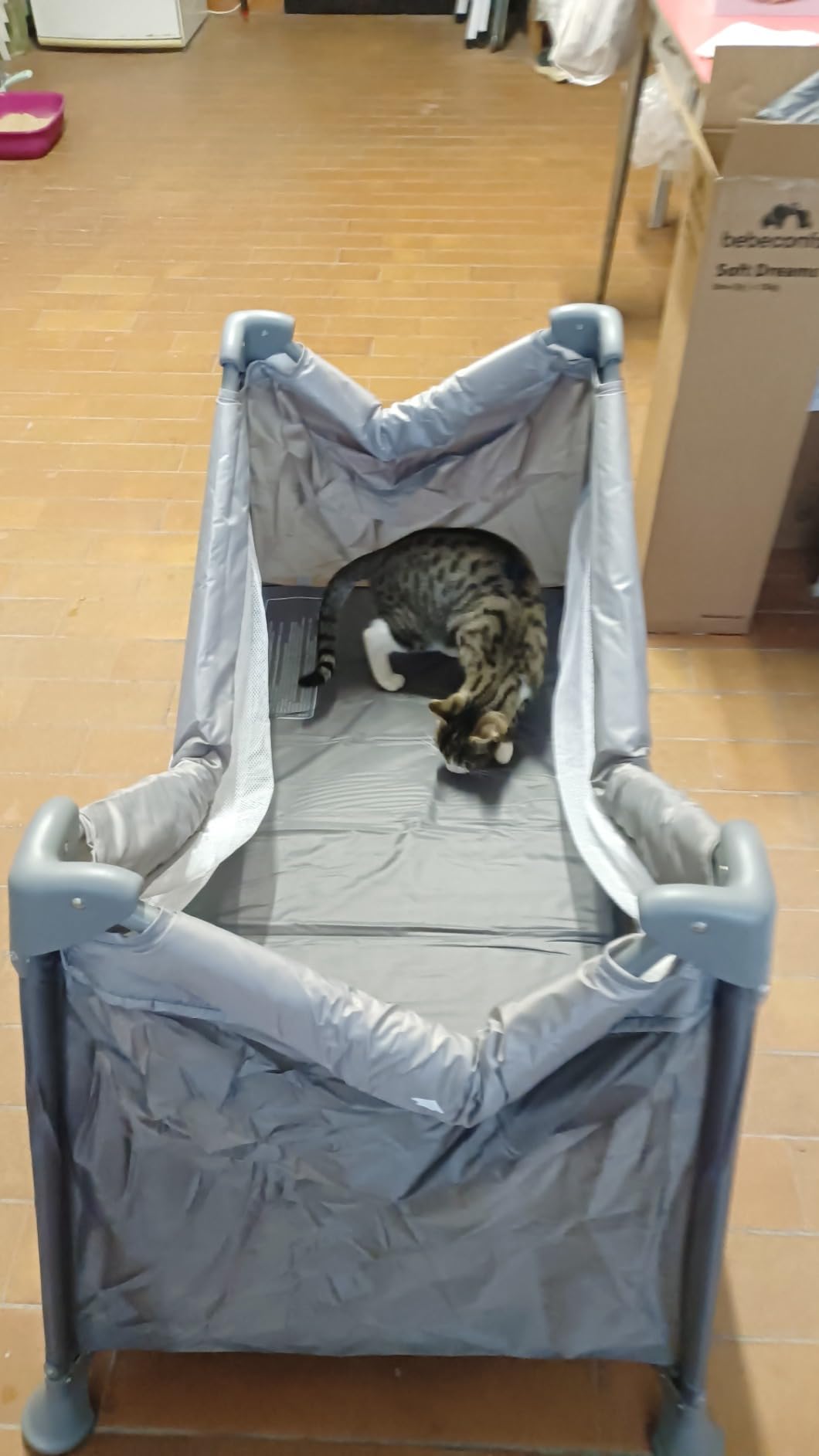 Bebé Confort Soft Dreams Lettino Viaggio Navy Blue 60x120
