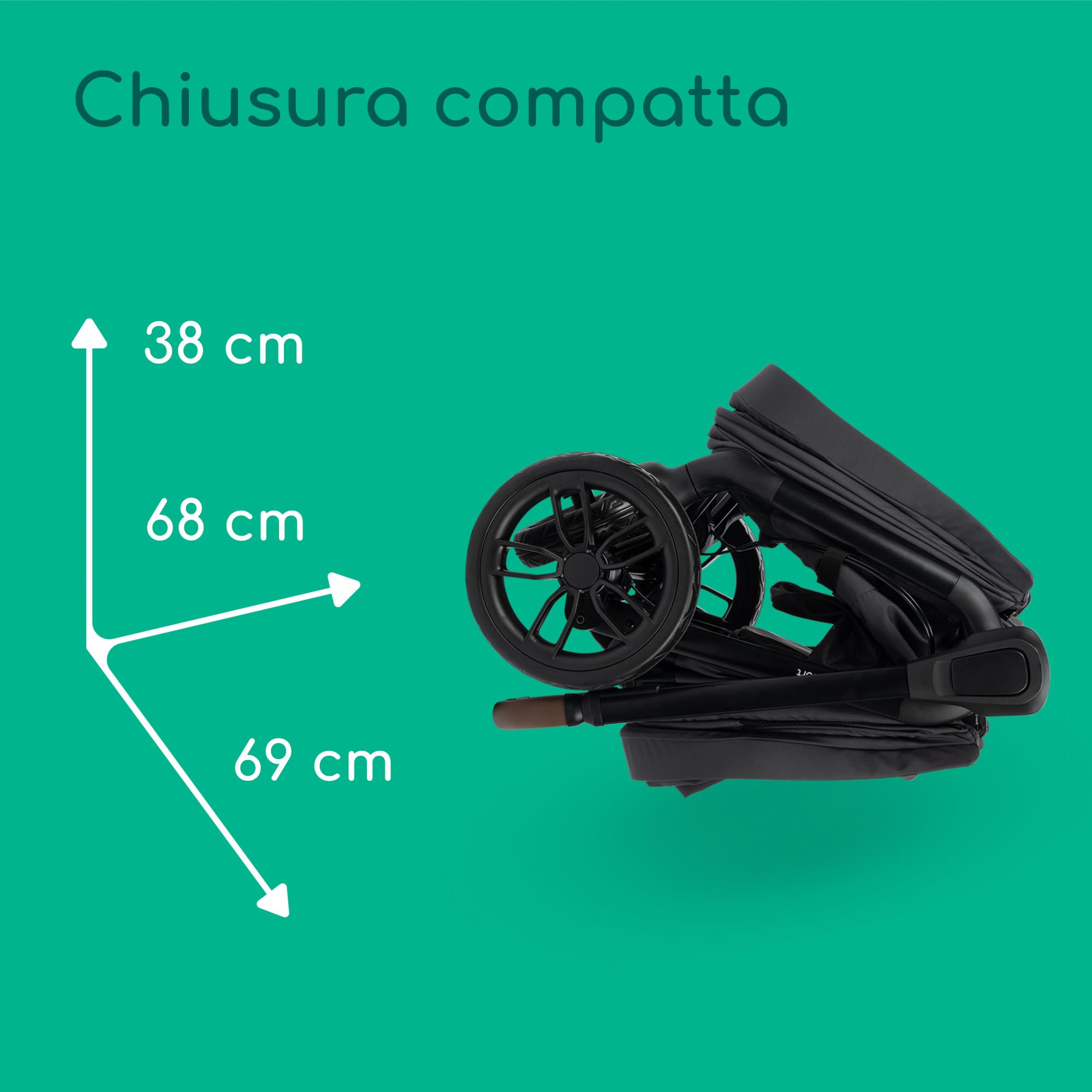 Bebé Confort Helios passeggino gemellare Mineral Graphite