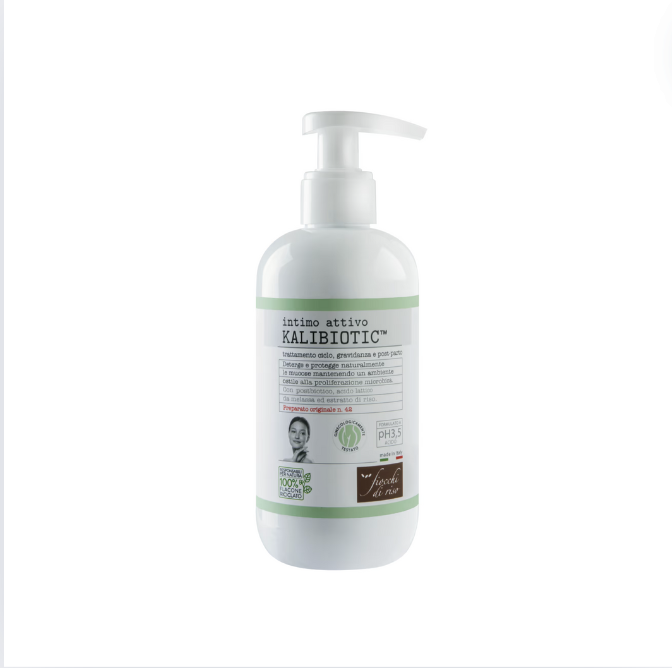 Fiocchi di Riso Intimo Attivo Kalibiotic Detergente pH 3.5 240 ml