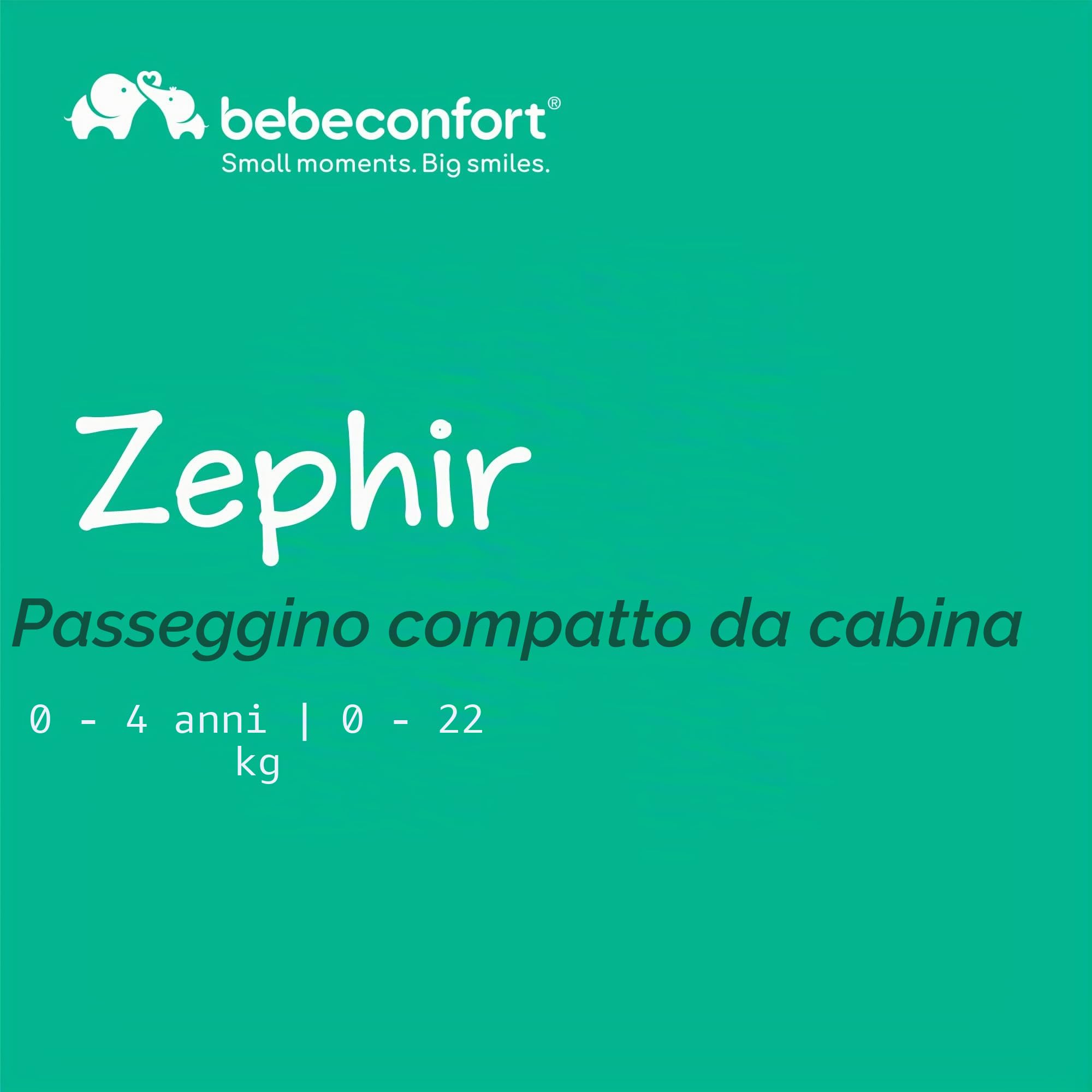 Bebé Confort Zephir Passeggino Compatto Grafite 5,6 kg