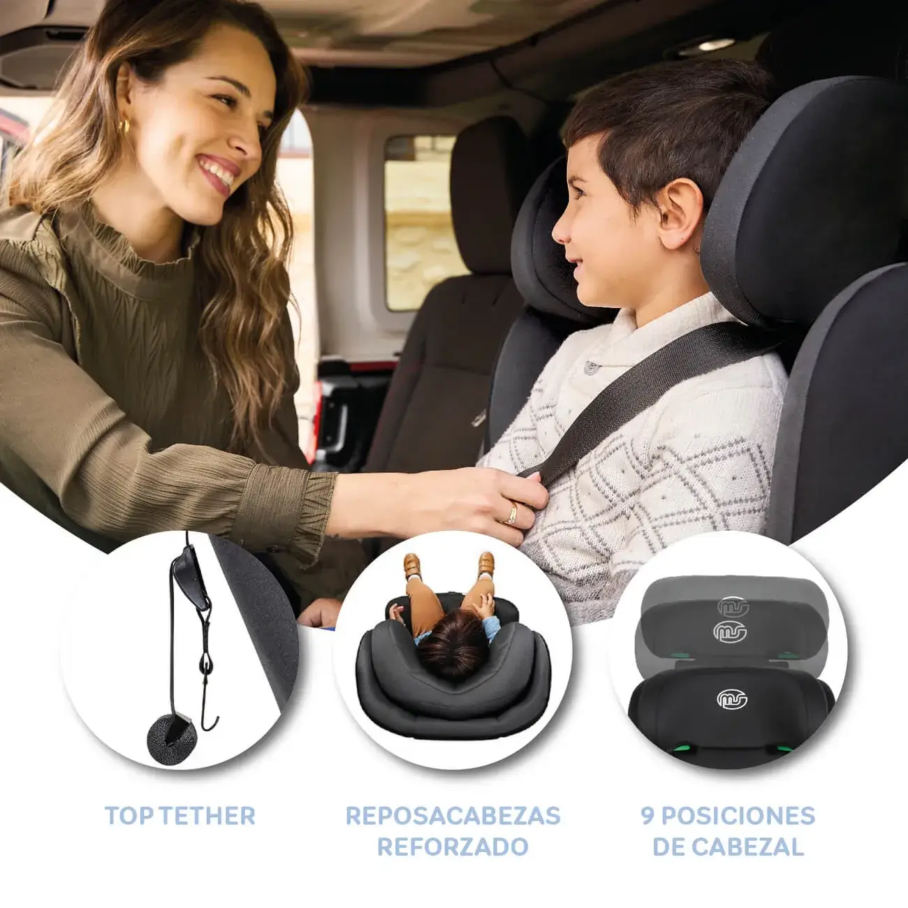 Innovaciones MS Bari 75-150 cm seggiolino auto i-Size