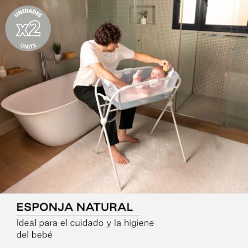 Jané spugna naturale neonato 2 pezzi mare