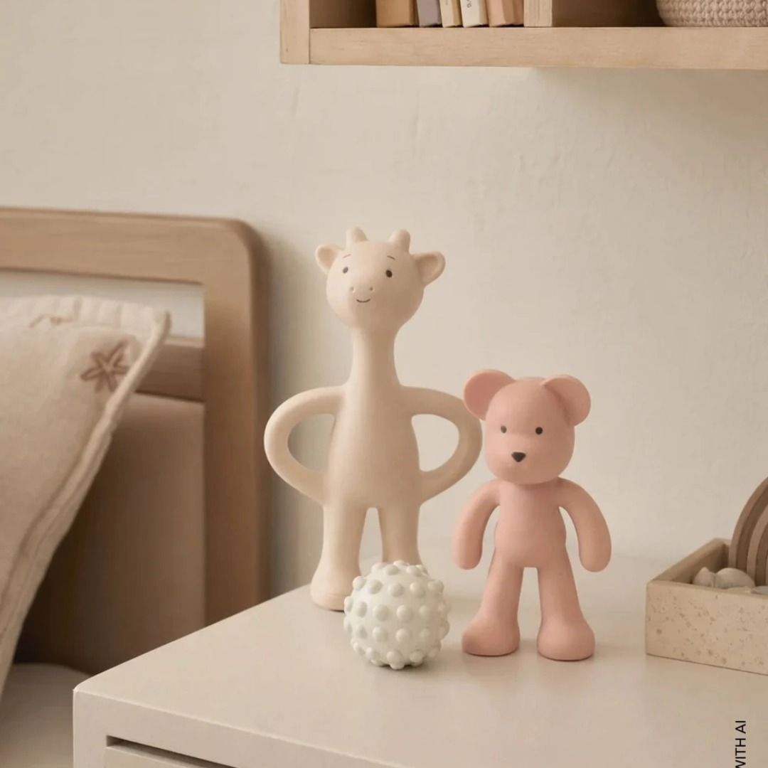 Bamboom Kit Primi Giochi dentizione gomma naturale