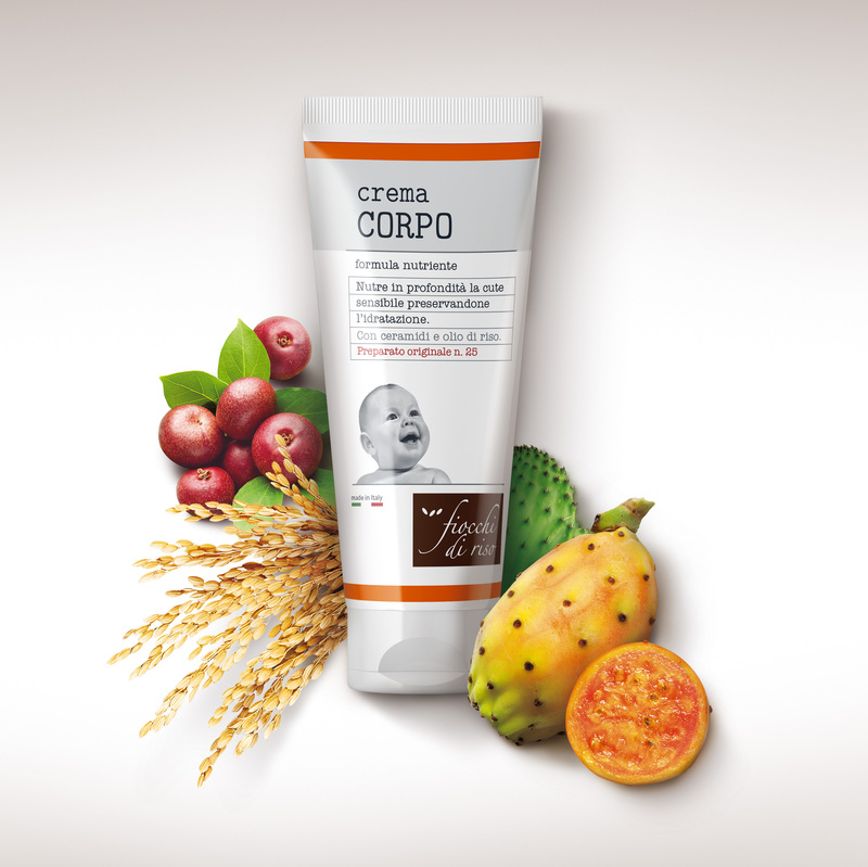 Fiocchi di Riso Crema Corpo bambini idratante 100 ml