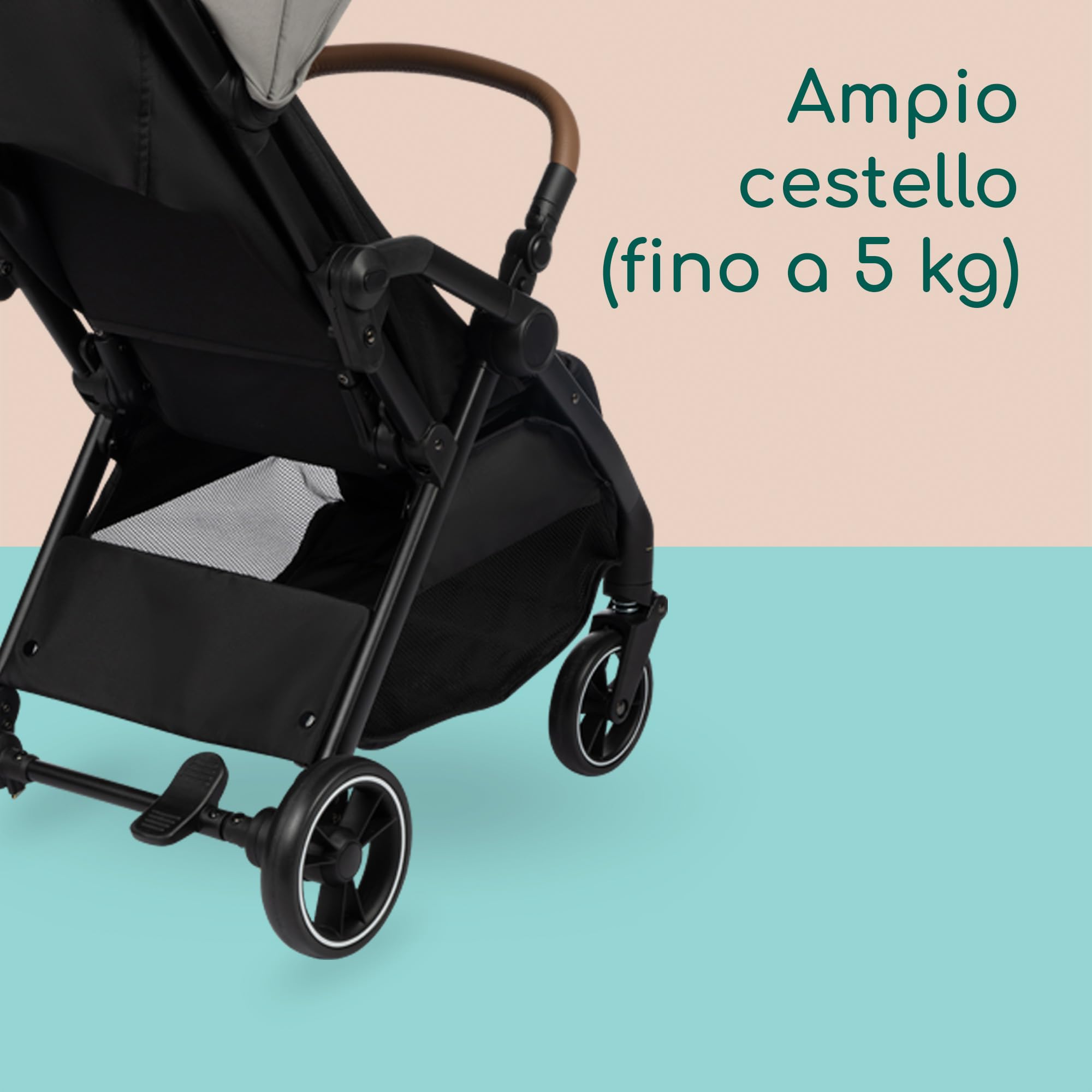 Bebé Confort Sunlite passeggino Tinted Grey compatto