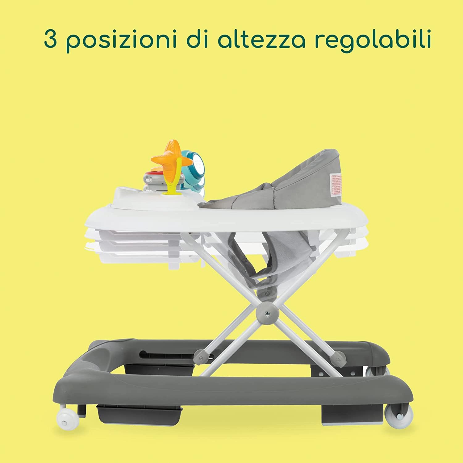 Bebé Confort Explorer girello Grey Mist musicale