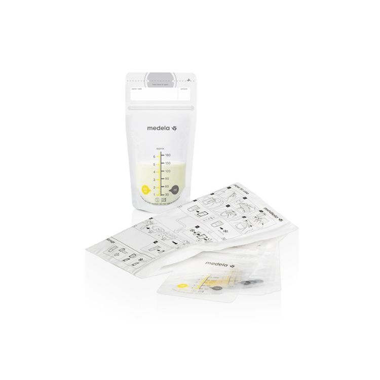 Medela Sacche Latte Materno conservazione 25 pezzi ermetiche