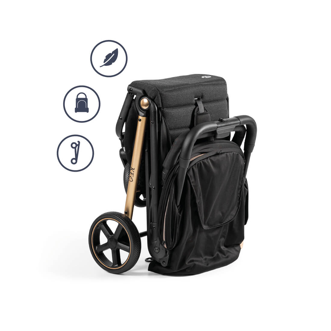 Innovaciones MS Keo Passeggino Leggero 22 kg Cappuccio XXL