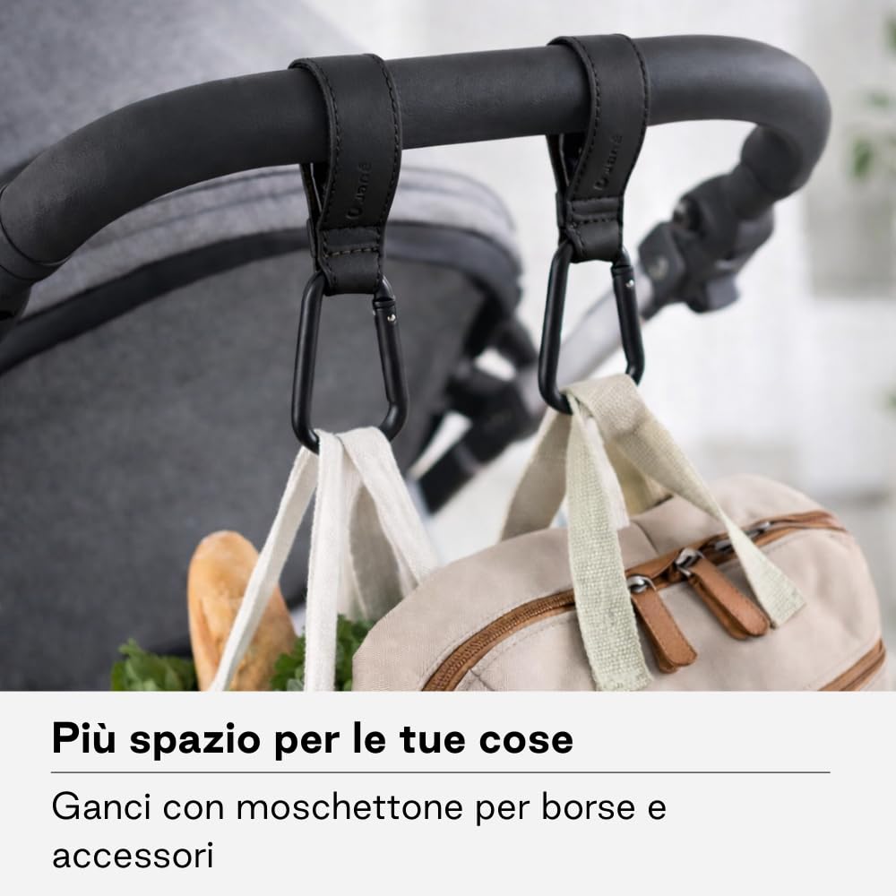 Jané Ganci Passeggino Universali Nero Set 4 Pezzi 5 kg