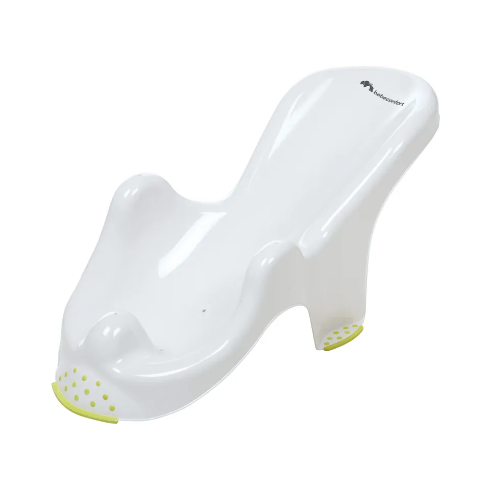 Bebé Confort Sdraietta Bagnetto Ergonomica Bianco Lime 0-6 mesi antiscivolo