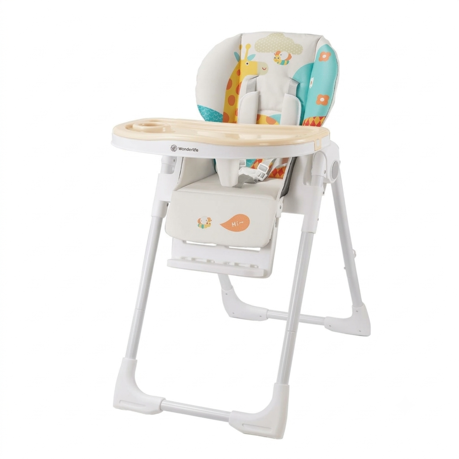 Wonderlife Toby seggiolone pappa reclinabile 6-36 mesi