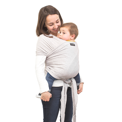 Suavinex Baby Wrap fascia portabebe grigia ergonomica