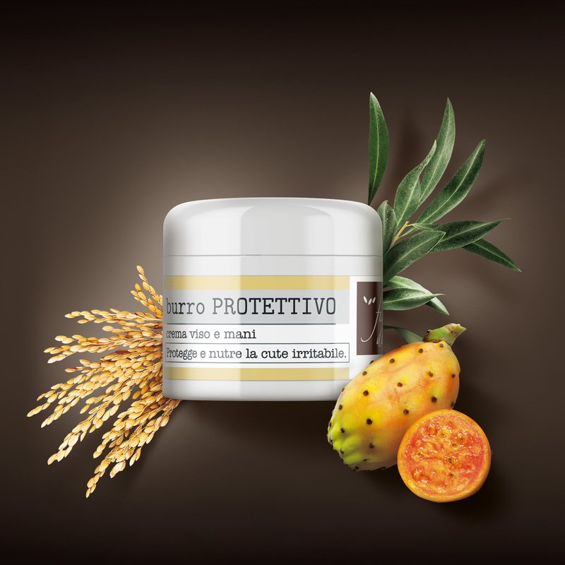 Fiocchi di Riso Burro Protettivo viso mani 30 ml