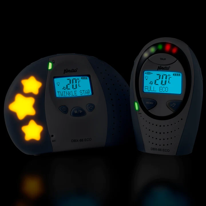 Alecto DBX-88 ECO baby monitor DECT con display