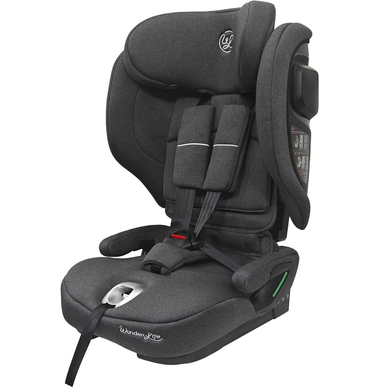 Wonderlife Tivoli i-Size seggiolino auto 76-150 cm grigio scuro