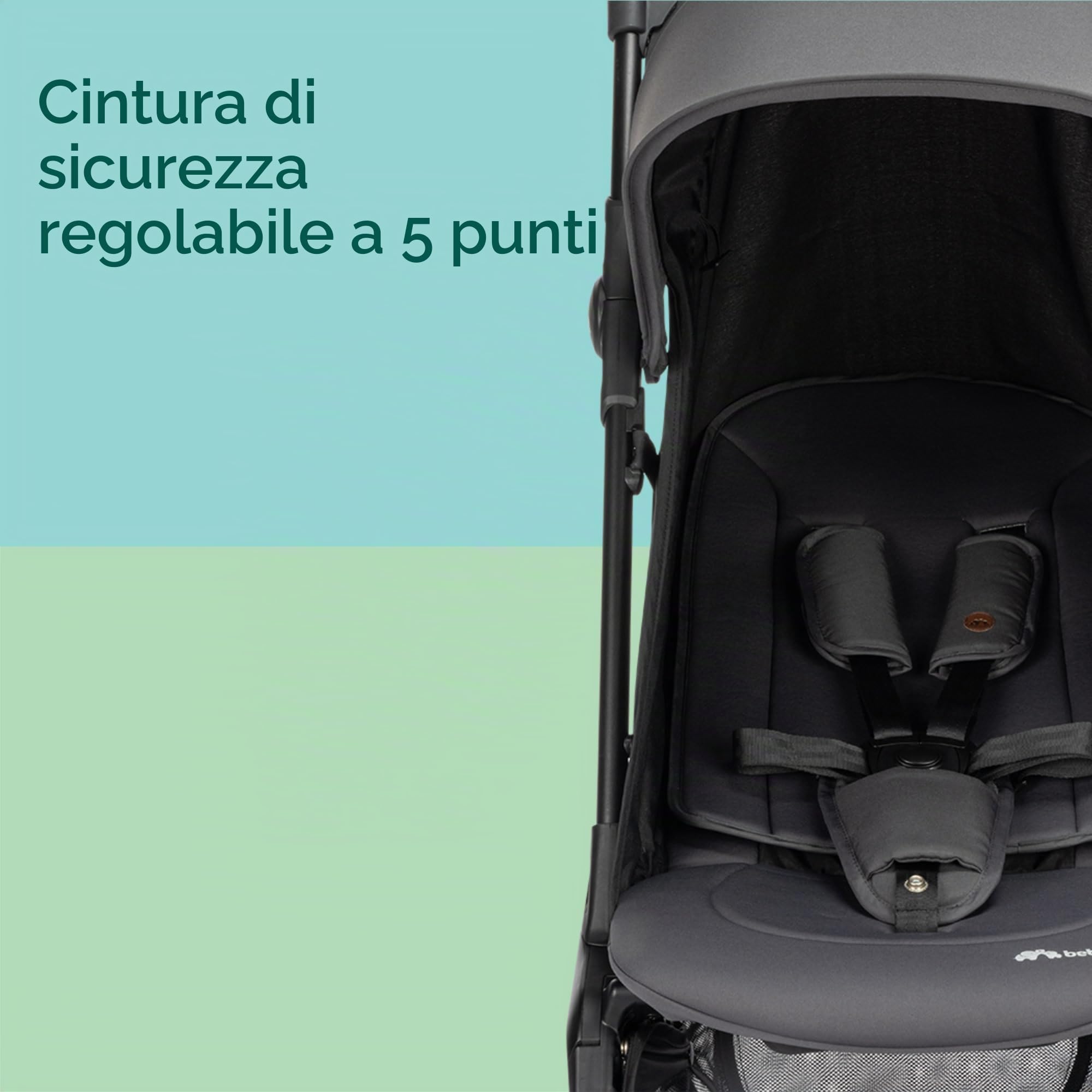 Bebé Confort Zephir Passeggino Compatto Grafite 5,6 kg