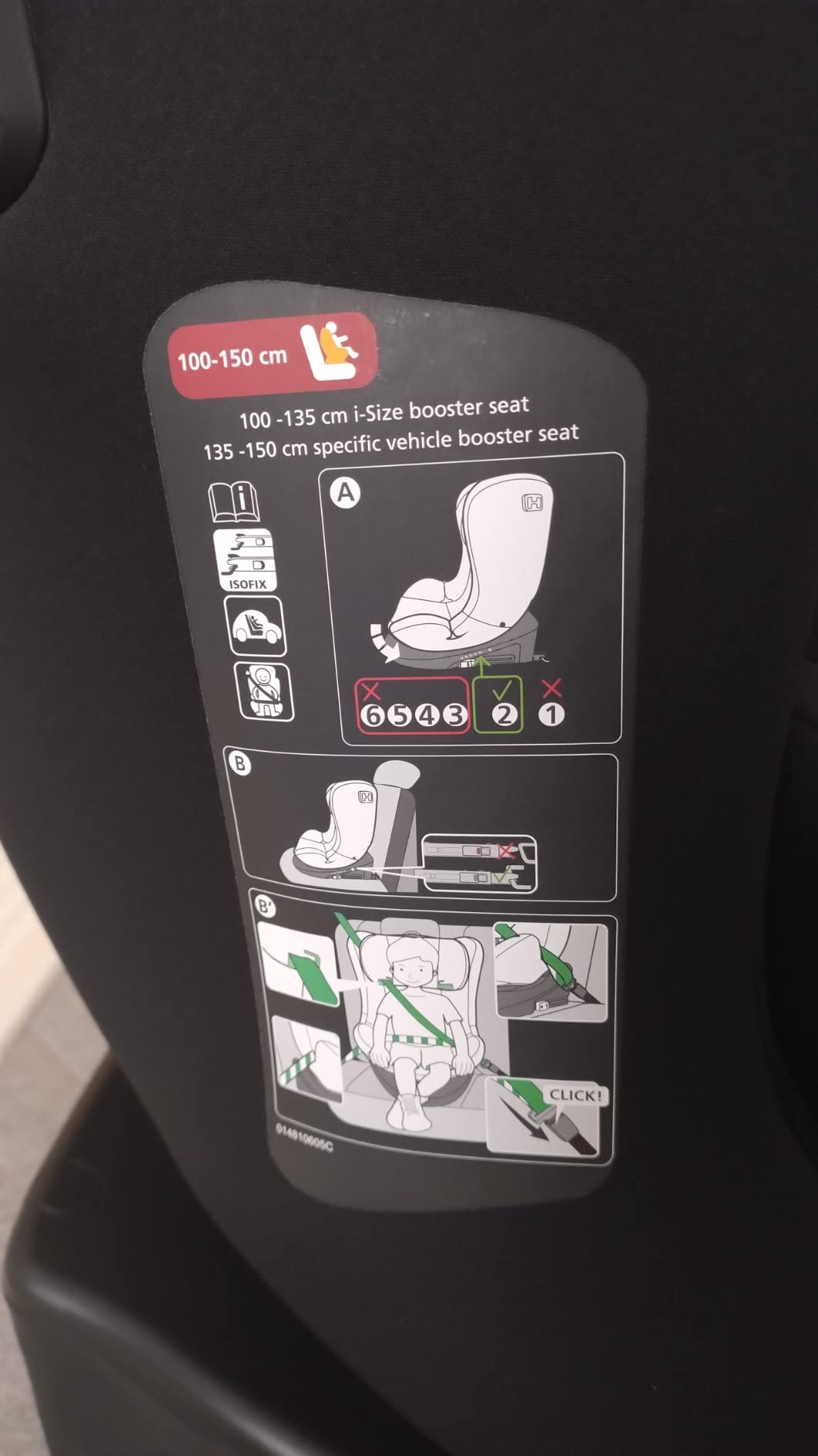 Bebé Confort EvolveFix i-Size seggiolino auto Black Mist 360