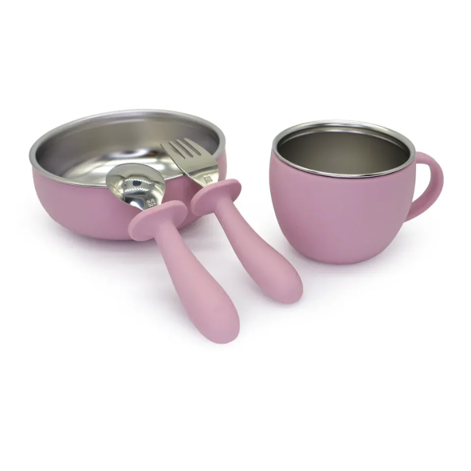Mizu Baby Taiki Steel Food Set set pappa acciaio silicone