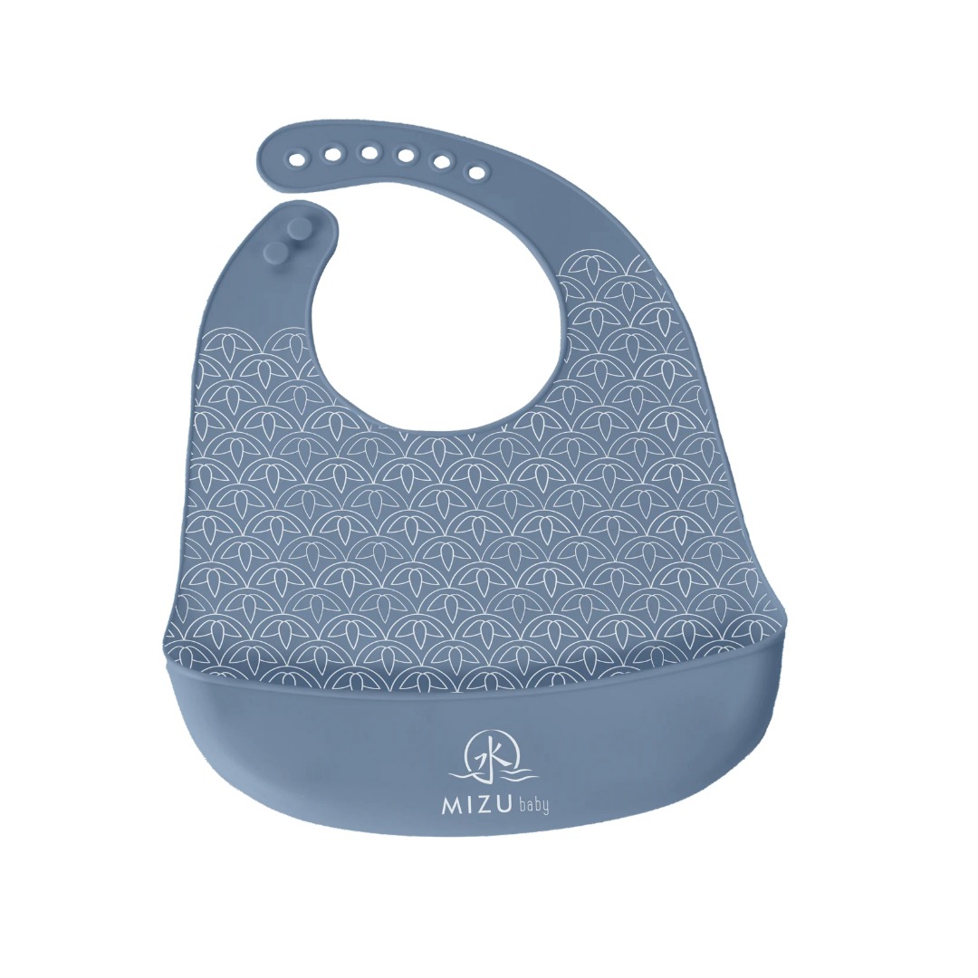 Mizu Baby Taiki bavaglino silicone con tasca regolabile
