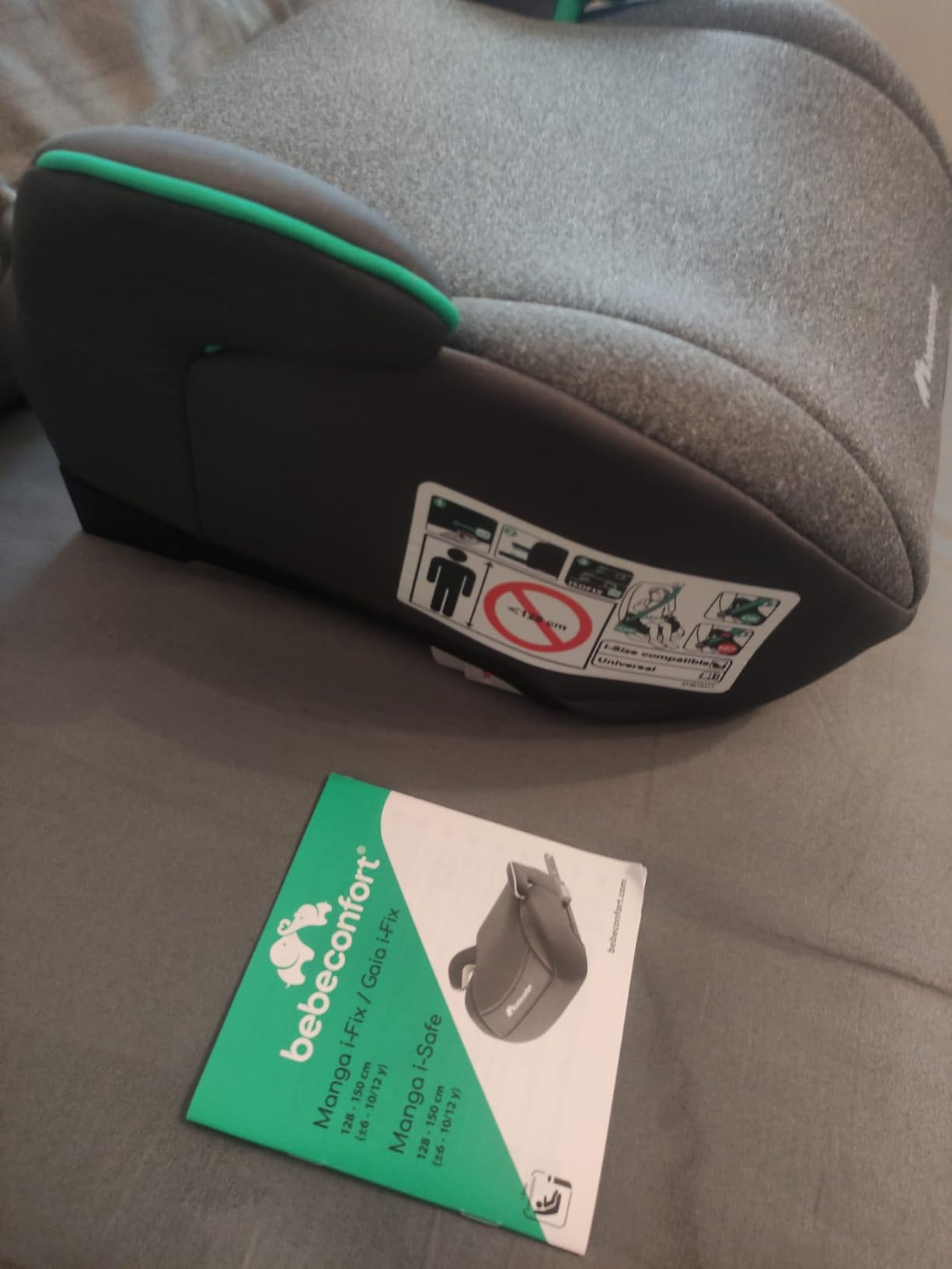 Bebé Confort Manga i-Fix alzatina Isofix Grey