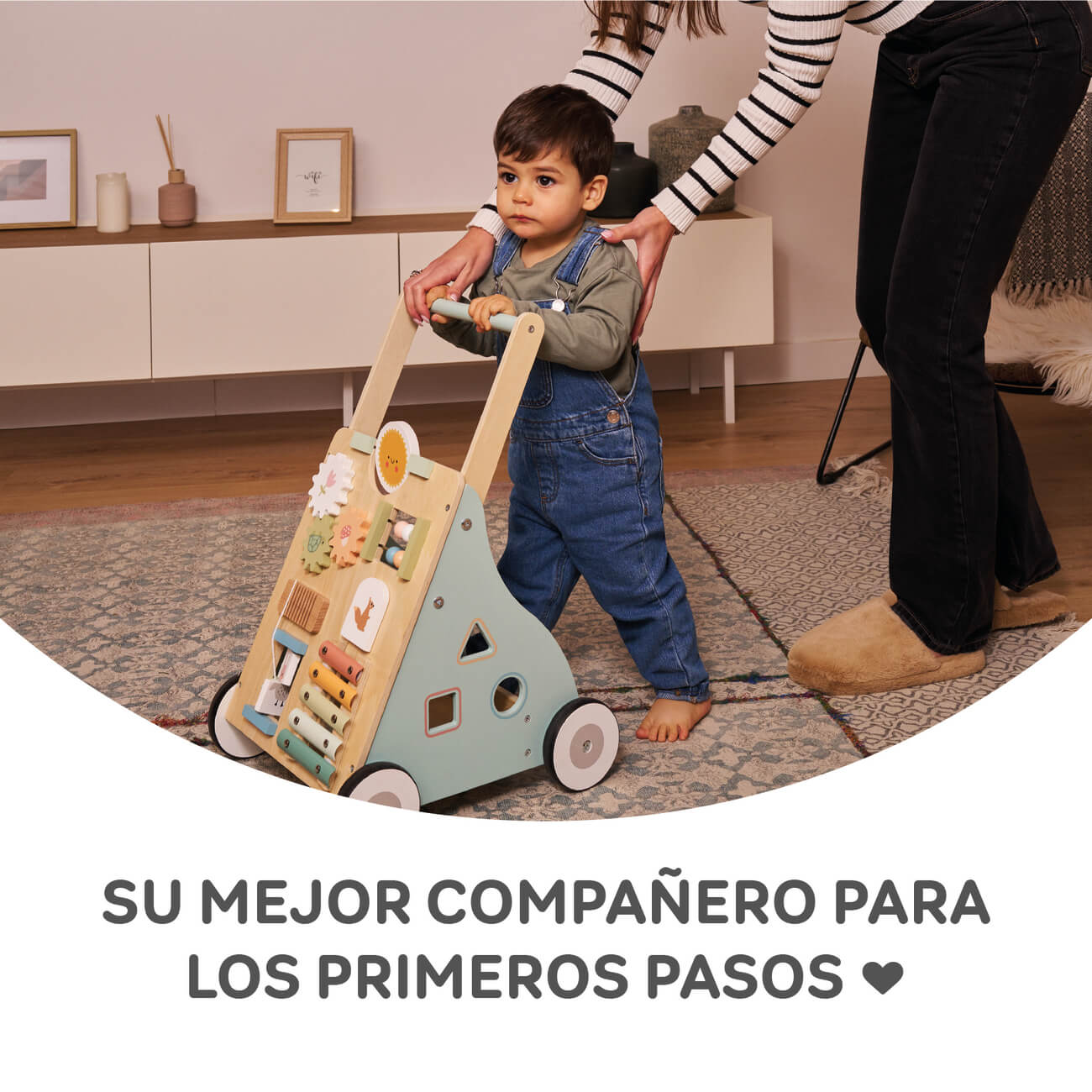 Innovaciones MS Primi Passi Maxi carrello in legno