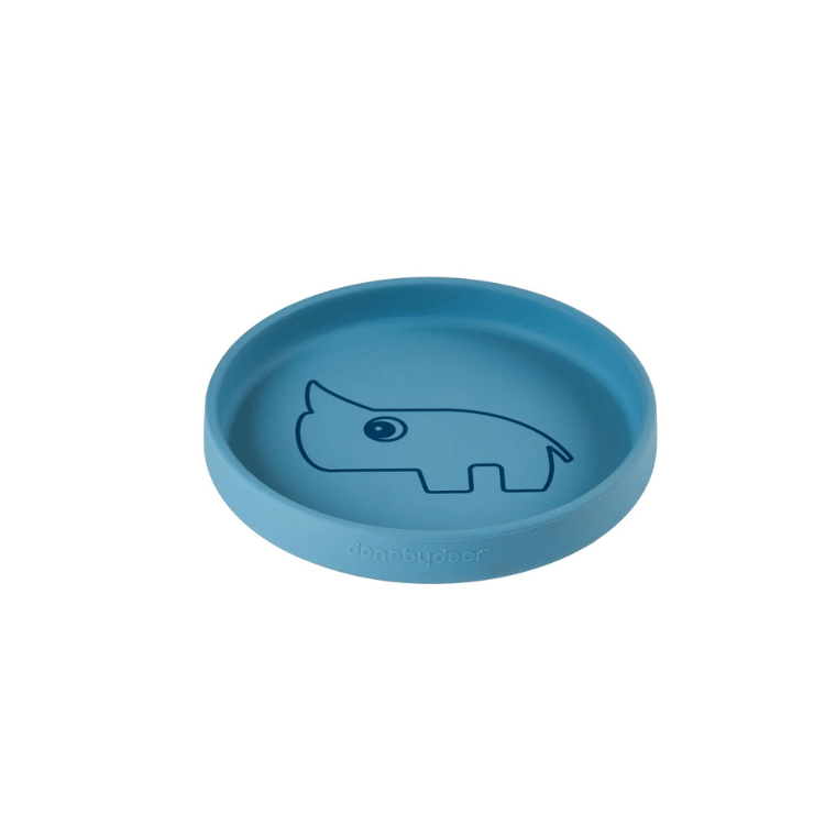 Done by Deer Piatto Silicone Alimentare Antiscivolo 18 cm