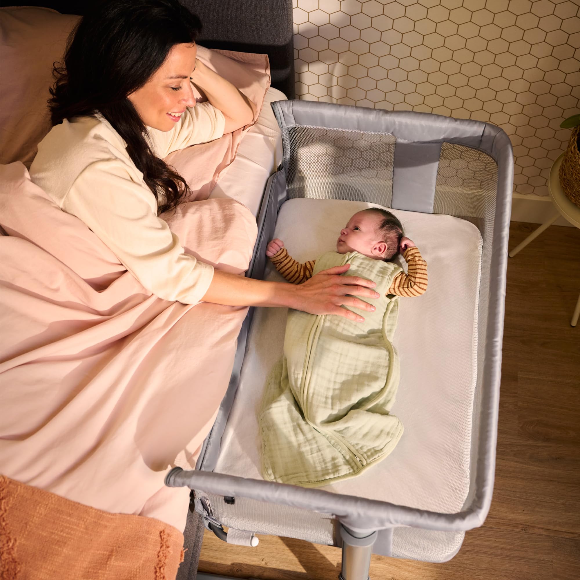 Bébé Confort Lenzuola Culla Cotone Bianche 2 Pezzi 83x50