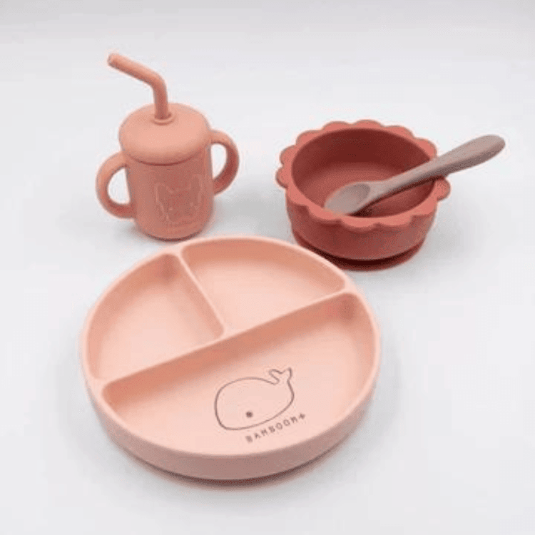 Bamboom Set Bimbo set pappa silicone con ventosa