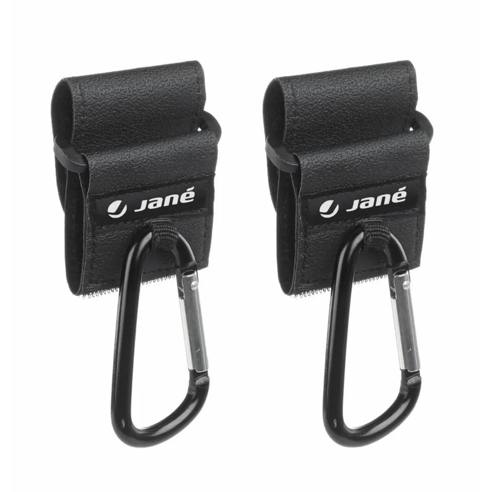 Jane ganci passeggino moschettoni universali 2 pezzi