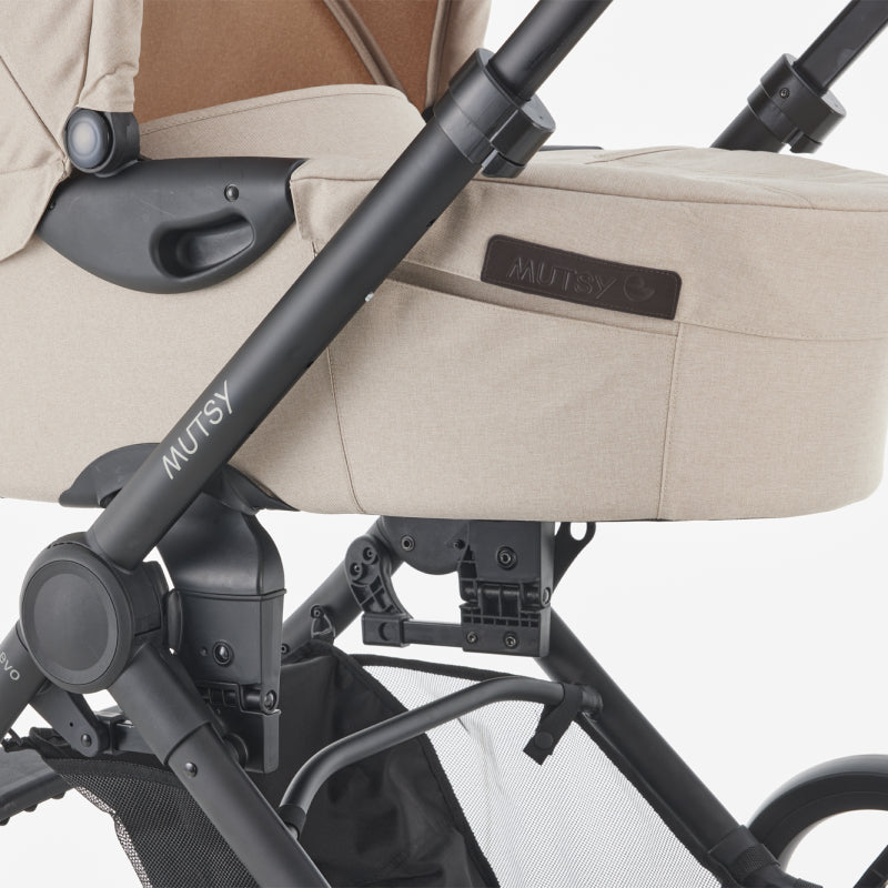 Mutsy Evo navicella carrycot Urban Nomad neonato
