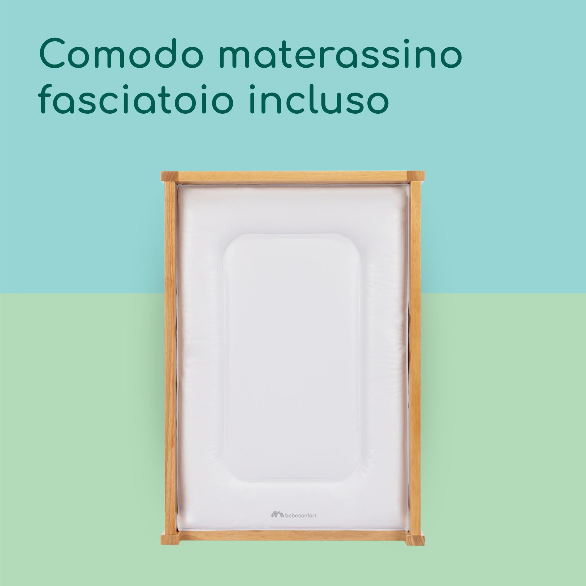 Bebé Confort Daisy fasciatoio legno naturale con materassino