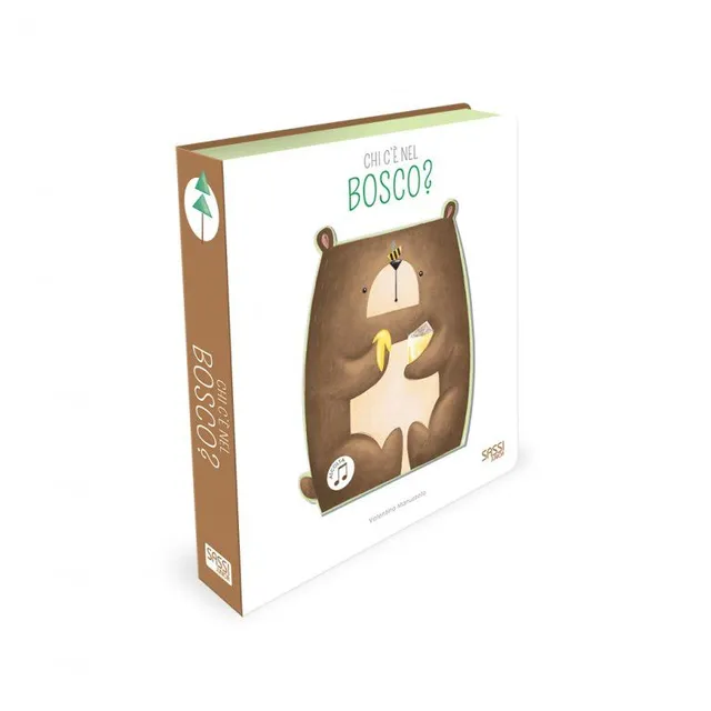 Sassi Chi c’è nel Bosco libro sonoro 2 anni