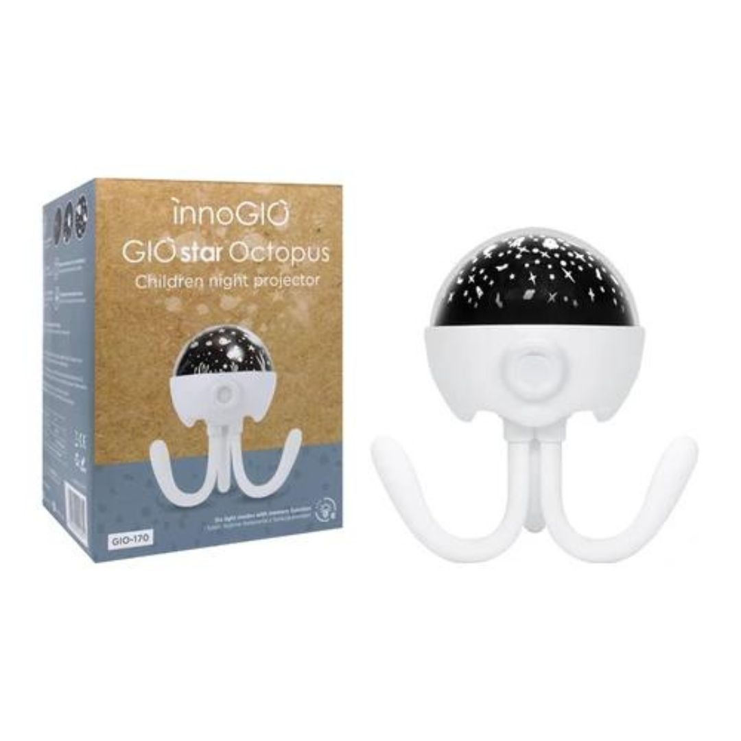 InnoGio GioStar Octopus Proiettore Notturno con Musica