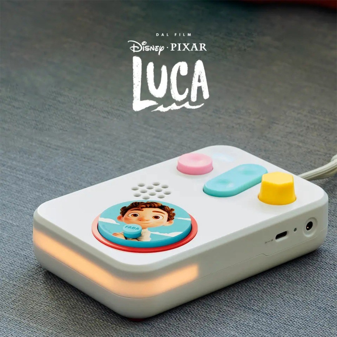 Faba Luca disco sonoro Disney Pixar 5-10 anni