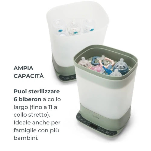 Nuvita SteriDry 1088 sterilizzatore 2in1 con asciugatura