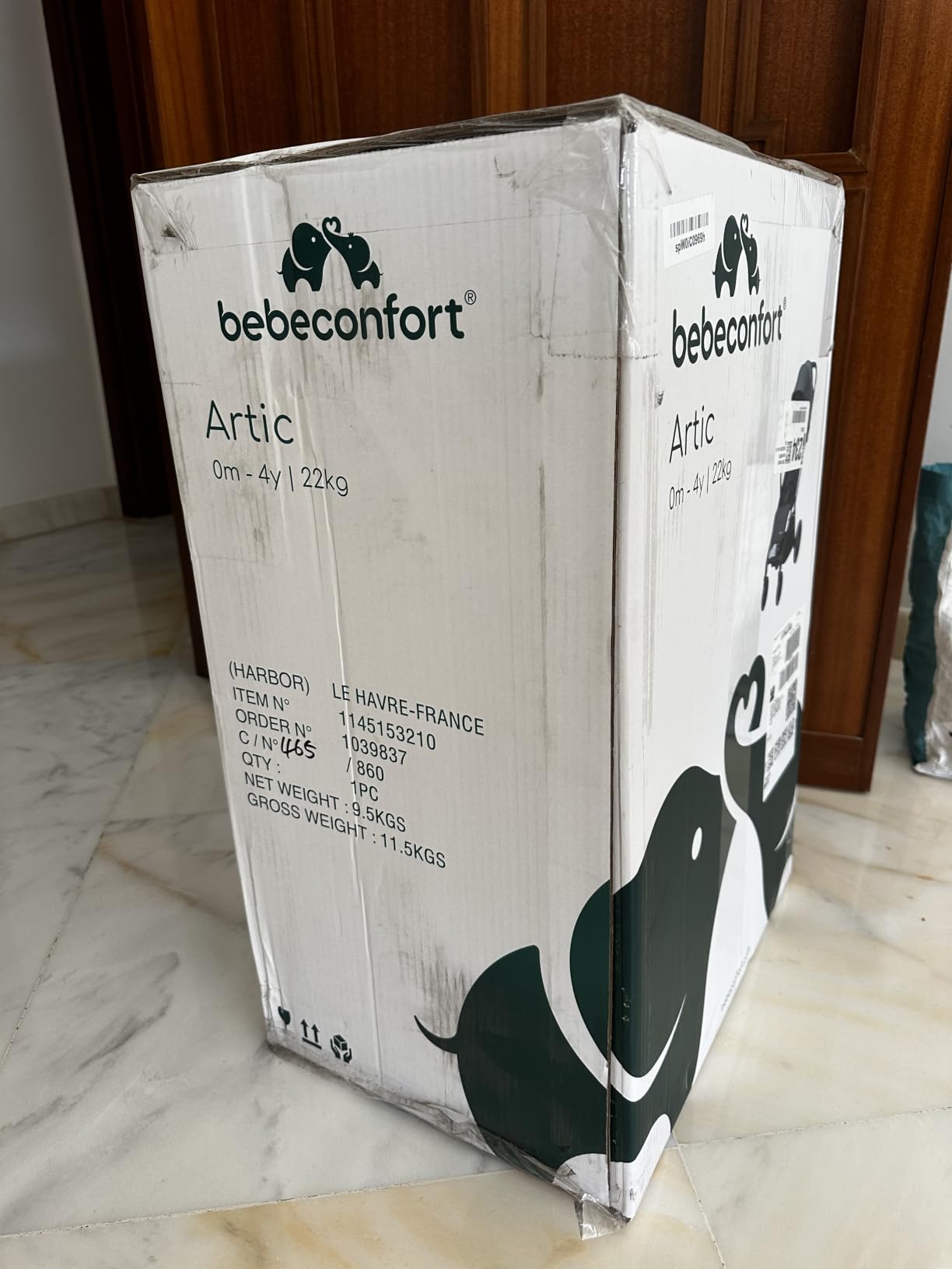 Bebé Confort Artic Passeggino Reclinabile Mineral Graphite 0-22 kg