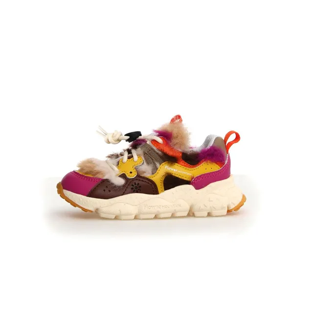 Naturino Yamano 3 Junior sneakers bambino bordeaux traspiranti