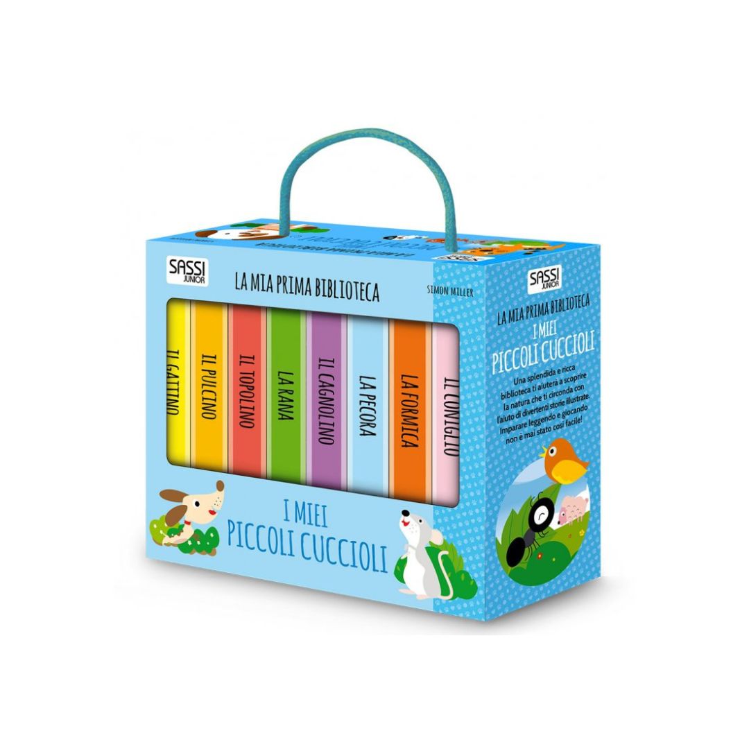 Sassi La mia Prima Biblioteca 8 libretti dai 2 anni