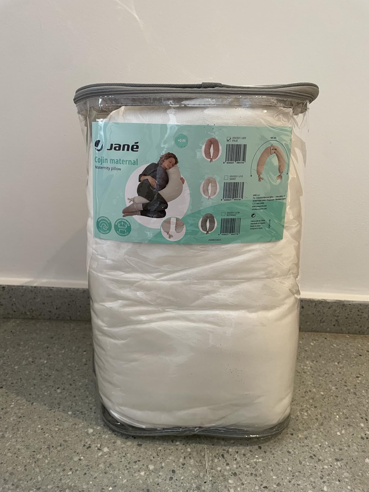 Jané XXL cuscino allattamento gravidanza Pale mussola cotone