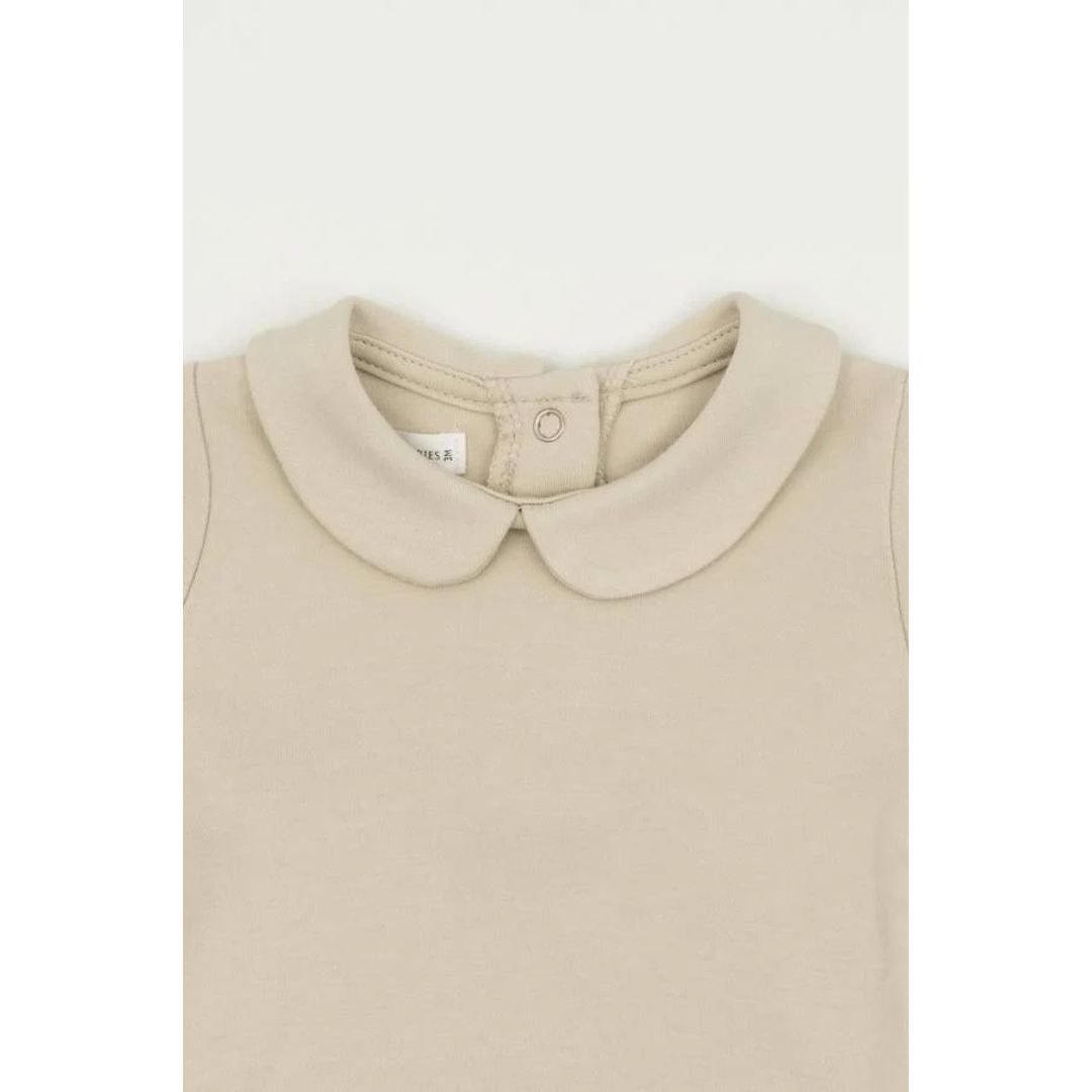Bamboom Body Bimba Collo Tondo maniche lunghe Sand 10