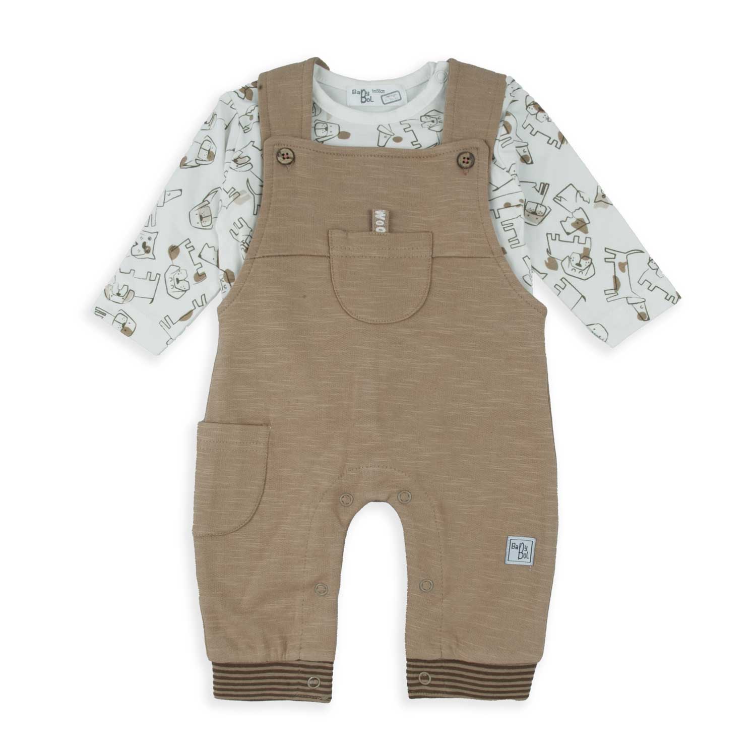 Wonderlife Woof 250839 completo bimbo 2 pezzi cotone