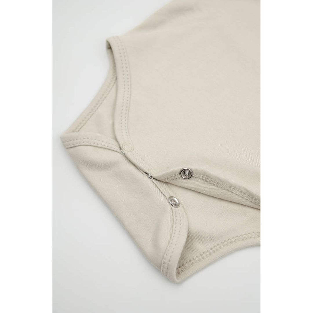 Bamboom Body Bimba Collo Tondo maniche lunghe Sand 10