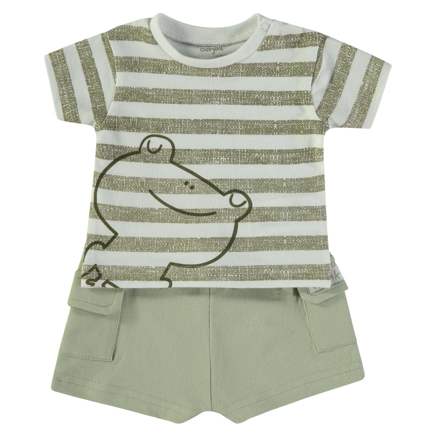 Wonderlife 160046 completo neonato 3 Mesi Righe maglia e shorts