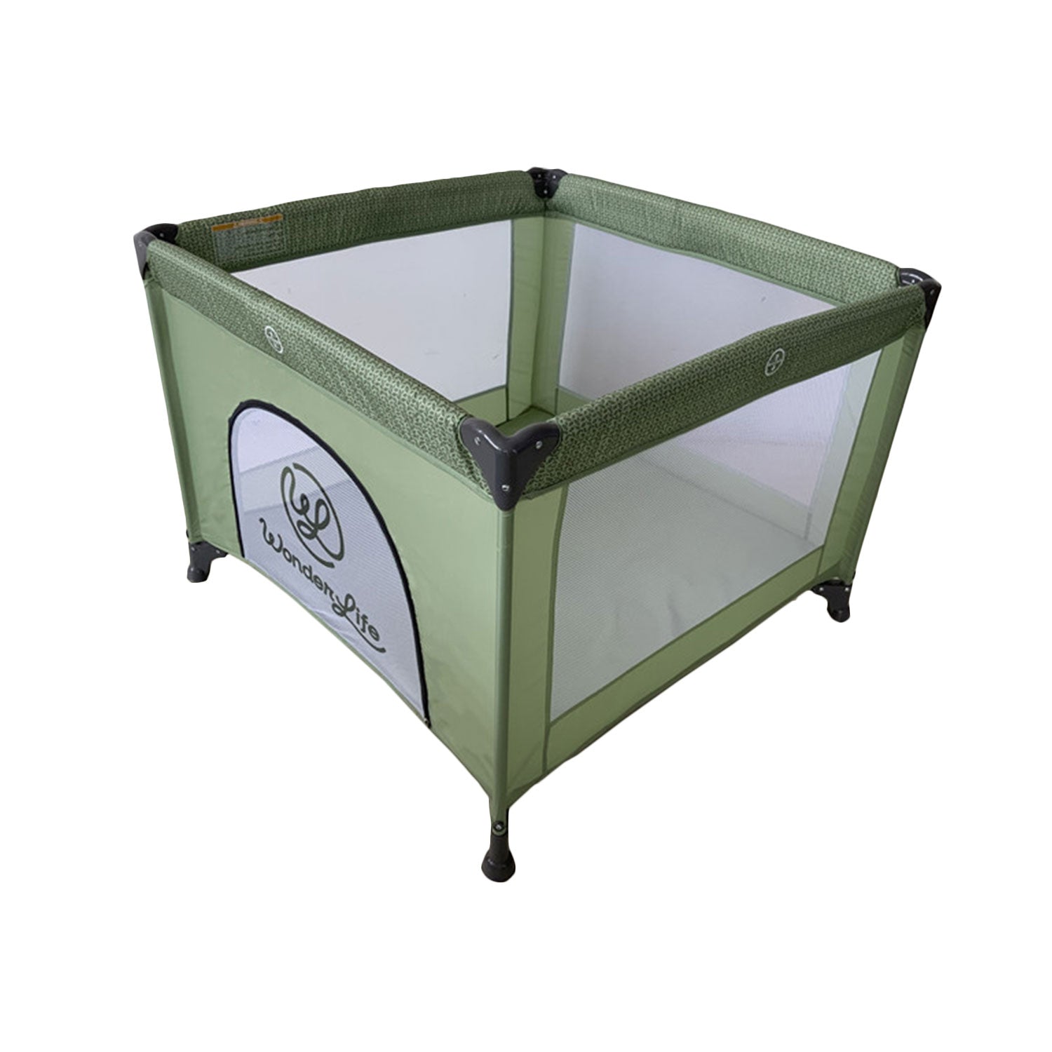 Wonderlife Forest box quadrato richiudibile 100x100 con materassino
