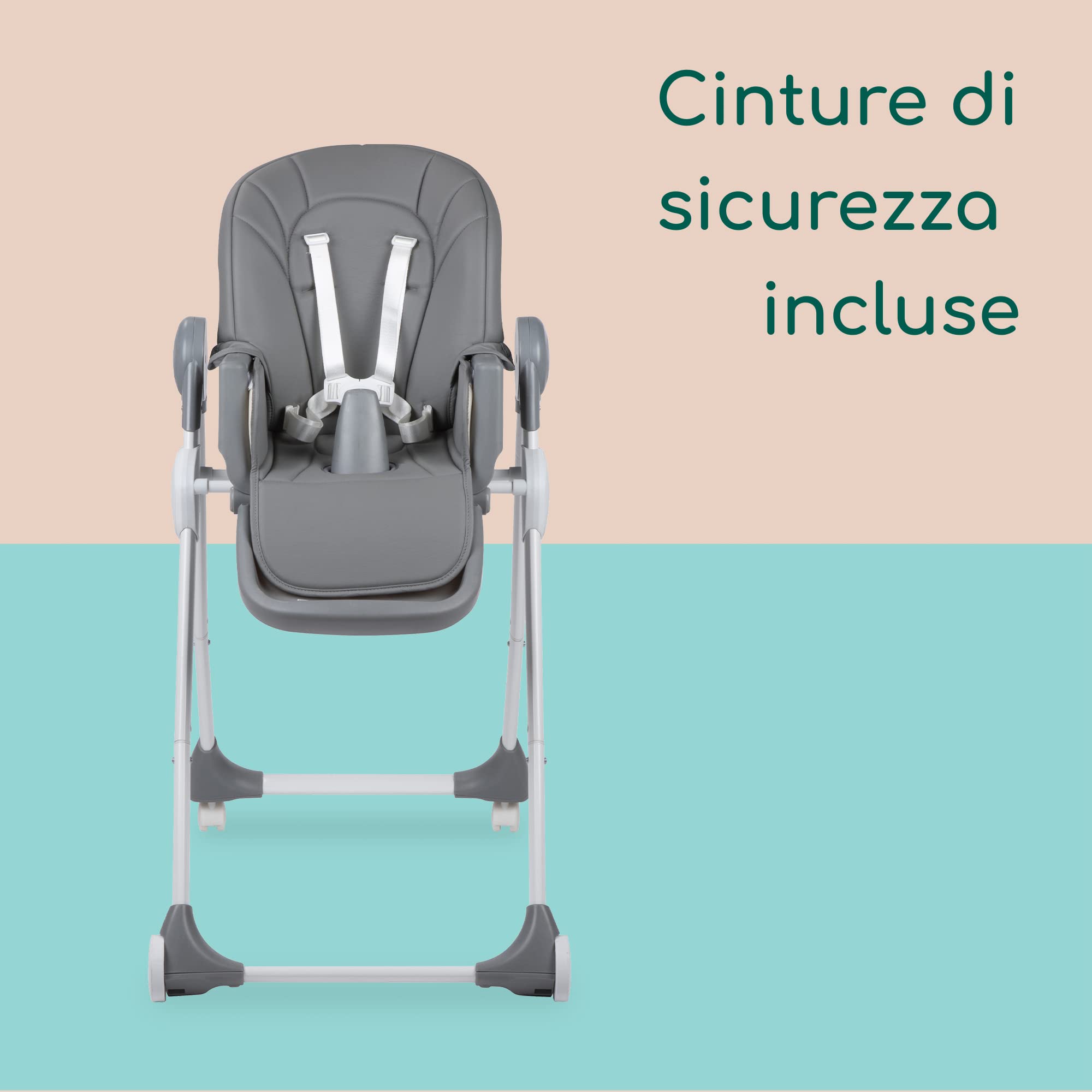 Bebé Confort Looky seggiolone pappa regolabile warm grey