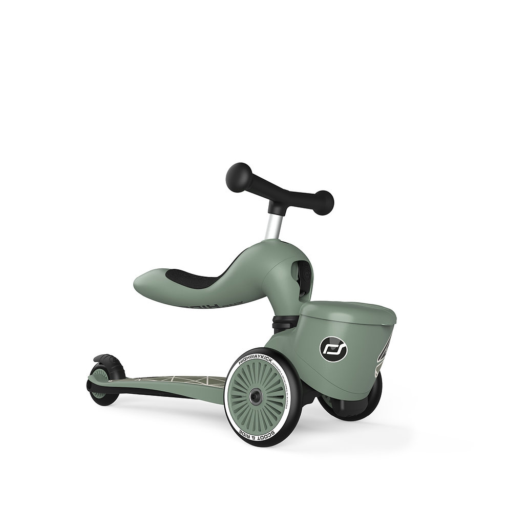 Scoot and Ride Highwaykick 1 Lifestyle monopattino 2in1 sedile